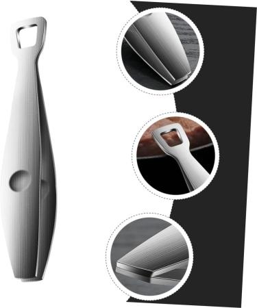 Healeved 1pc Stainless Steel Pig Hair Clip Manual Tweezer Hair Remover Cooking Tweezer Fish Bone Pincer Hair Tweezer Hair Removal Tool Kitchen Supply Precision Tweezer Food Tweezer - Buy Online on GoSupps.com