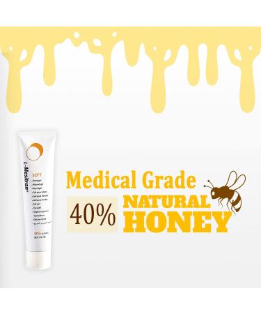 L-Mesitran Soft Honey Wound Gel - Hypoallergenic Medical Grade Ointment for Burns - 1.75 oz - Buy Online on GoSupps.com