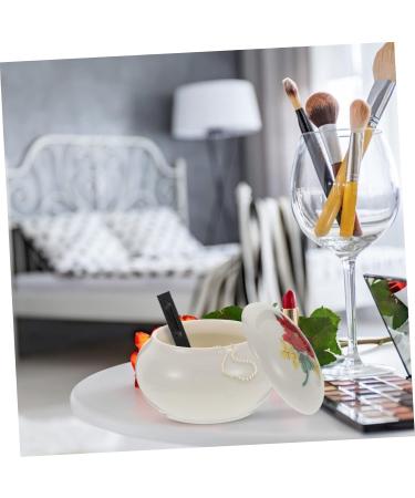 UTHCLO 1pc Porcelain Jar Lip Balm Jar Empty Lotion Jars Mini Cosmetic Container Ceramic Tea Canister Porcelain Tea Tin Powder Makeup Cosmetic Jar Ceramics Cosmetic Box Travel Red Vintage - Buy Online on GoSupps.com