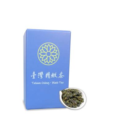 Trilliant-Fomsa Tea Th Oolong laiteux th JinXuan de haute montagne JinXuan cueilli la main feuilles de th en vrac th gongfu de Taiwan coffret cadeau 4oz notes de beurre et laiteuses Notas mantecosas y l cteas