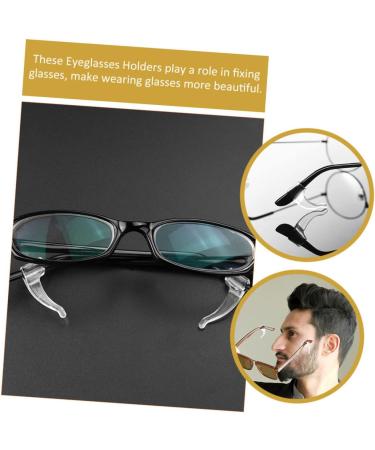 Lurrose 60 Pairs Anti-Cover Glasses | Comfortable Non-Glass Handle Eyewear with Ear Protectors | Portable Pebble Gel Holders International Shipping Available - Buy Online on GoSupps.com