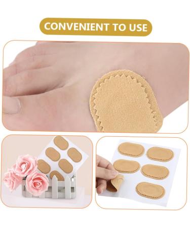 GLEAVI 15 Sheets Anti-wear Corn Stickers Foot Sticker for Corns High Heel Inserts Bunion Cushions Corn Cushions Corn Removal for Toes Heel Cushion Insert Women's Shoes Cotton Corn Kernels - Buy Online on GoSupps.com