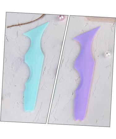 DOITOOL Blue Eyeliner Pencil 3pcs Silicone Beauty Ruler Eyelash Tools Lipstick Wearing Aid Silicone Eyeliner Tool The Face - Buy Online on GoSupps.com