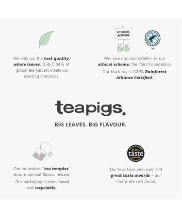 Teapigs Teapigs 15 Sachets de Th Darjeeling Earl Grey 37.5 g - Buy Online on GoSupps.com