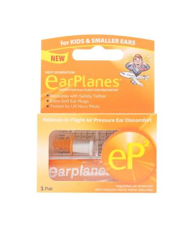 eP2 for Kids by Cirrus Healthcare 1 EarPlanes Reusable Pair (1 Reusable Pair)