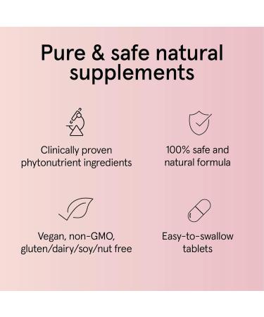 Brilliant Connect Period Health Supplement Natural Relief for Cramps Fatigue & Irregular Periods Hormone Balance Support (60 Tablets - Buy Online on GoSupps.com