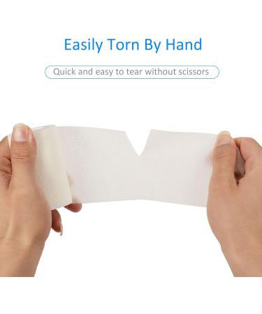 Buy Self-Adhesive Legal Bandage - 7.5cm x 4.5m 6 Rolls | Cohesive First Aid Wrap for Dogs & Sports - White - Buy Online on GoSupps.com