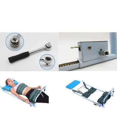 Wolves Lumbar Traction Device | Home Cervical Spine Stretcher for Low Back Pain Relief Traction 0-800N - Buy Online on GoSupps.com