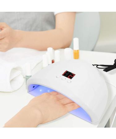 YORKING 36W UV LED Nail Dryer Lamp - 3 Modes for Finger & Toenail Gel Curing | Fast & Efficient Manicure Device - Buy Online on GoSupps.com