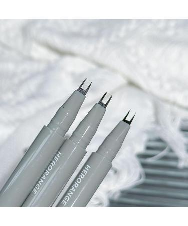 Lower Eyelash Pencil | Fine Liquid Eye Makeup Eyeliner Pencil Multifunctional Quick Drying Liquid Eyeliner Portable Tear Bag Makeup Cosmetics for Daily Use Hersil 01# Black Gray - Buy Online on GoSupps.com