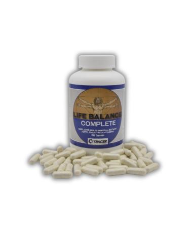 Life Balance Complete - Chelated Multi-Mineral Dietary Supplement with Vitamins - with Real Amino Acid Chelated Trace Minerals - Fill The Gaps in Your Nutrition - Made in The USA - 240 Capsules