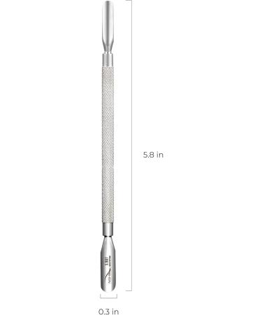 Nghia Pusher S-507 | Premium Double-Ended Stainless Steel Cuticle Pusher | Precision Nail Care Tool for Professionals & Home Use - Buy Online on GoSupps.com