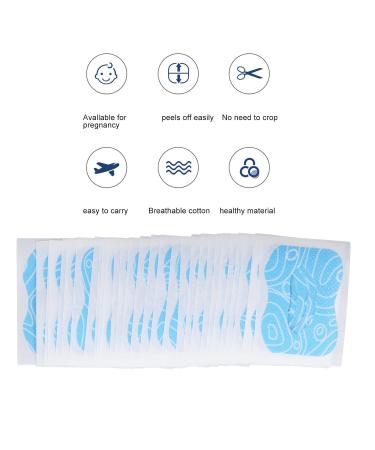 30pcs Ultra Thin Blue Sleep Mouth Tape for Night - Mouth Tape Breathing Training - Buy Online on GoSupps.com