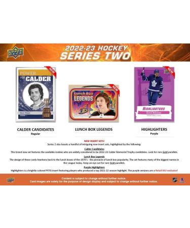 2022 2023 Upper Deck Hockey Series #2 Factory Sealed Unopened Blaster Box of Packs Possible Young Guns Rookies and Jerseys - Buy Online on GoSupps.com