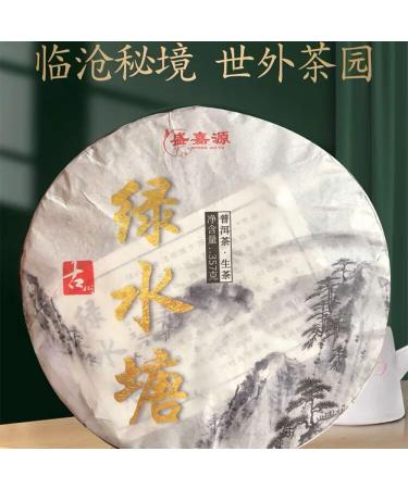 Pu-erh tea 2022 SHENG JIA YUAN green pond 357g Raw - Buy Online on GoSupps.com