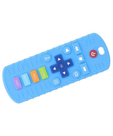 Baby Control Teething Toy Silicone Odorless Relieve Anxiety Teething Toy WearResistant Home Hand Adjustment for Babies (Sky Blue) - Buy Online on GoSupps.com