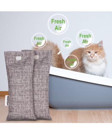 NEWBEA 12 Pack Bamboo Charcoal Air Purifying Bags - Odor Absorber for Shoes, Home, Closet, and Pets - Buy Online on GoSupps.com