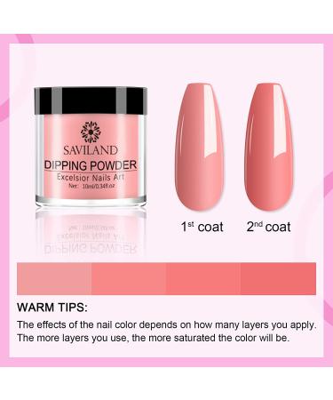 Saviland 29pcs Nail Dip Powder Kit | 20 Colors Set with Liquid, Base, Top Coat & Activator | Ideal for Nail Beginners & Professionals | D-Fantastic Night Gift for Ladies - Buy Online on GoSupps.com
