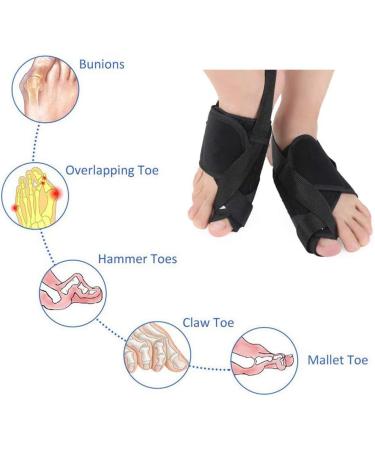 Hallux Valgus Correction - Orthopedic Support & Pain Relief for Men & Women | Comfortable Valgus Rail Protection - Buy Online on GoSupps.com