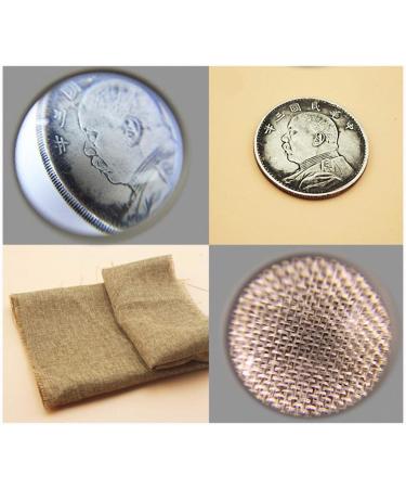 Magnifying Glass Hand-held Metal Mirror Acrylic Optical Lens magnified 30 Times Lightweight and Resistant to Falling Made in China - Buy Online on GoSupps.com