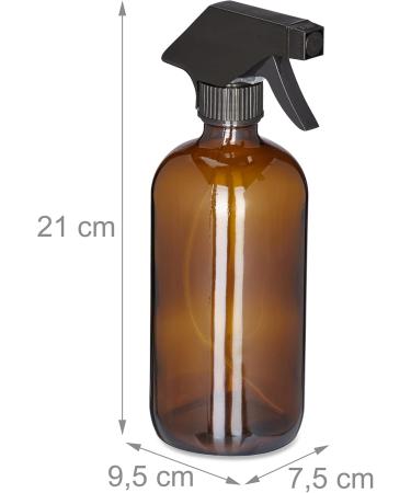 Buy Relaxdays Glass Spray Bottle - 1 Piece | Eco-Friendly & Versatile for Home & Garden - Buy Online on GoSupps.com