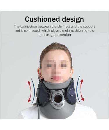 Neck Decompression Air Collar - Cervical Traction Device for Neck & Shoulder Pain Relief - Adjustable Traction Support - Buy Online on GoSupps.com