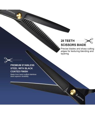 Buy Bozhihong 6.7 Professional Hairdressing Scissors Set - Sharp Shears for Women & Kids - Ideal for Family Hair Salon - Buy Online on GoSupps.com