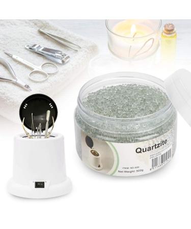 500g Glass Sterilization Pearls for Nail Tools | High-Temperature Glass Balls & Beads for Sterilizer | Clear Silica Sand Pearls for Safe Nail Care - Buy Online on GoSupps.com