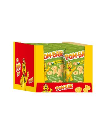 Pom bear Sour Cream 12 x 75g