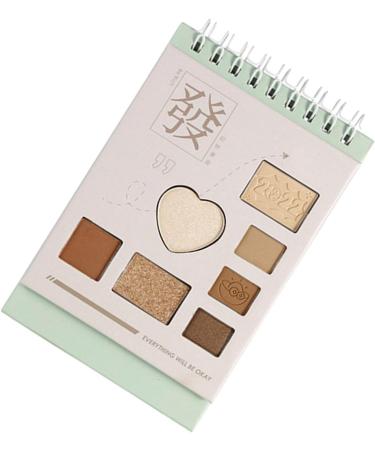 Natural Matte Eyeshadow Palette - Daily Eye Makeup Palette - 2 Shimmer Colors and 5 Matte Colors Combined Highly Pigmented Pressed Eye Shadow Makeup Pallet N/ / - Buy Online on GoSupps.com