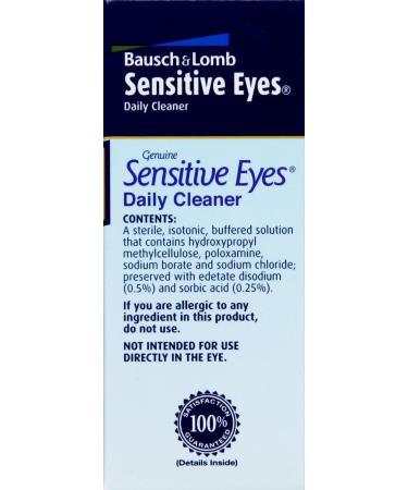 Bausch & Lomb Sensitive Eyes Daily Cleaner - 1 Fl Oz (Pack of 2) - Buy Online on GoSupps.com