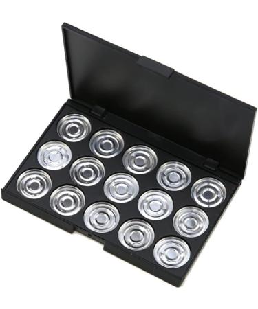 Healeved 3pcs 15 Empty Cosmetic Empty Eyeshadow Case Empty Eyeshadow Palette Cosmetic Cases for Traveling 1 count (Pack of 1) Silverx3pcs - Buy Online on GoSupps.com