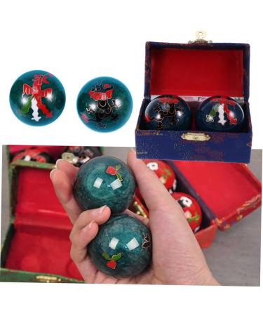 Beavorty 2nd Handballs for Stress Relief | Meditation & Fitness Massage Balls | Baoding Tools for Foot & Body Relaxation - Buy Online on GoSupps.com