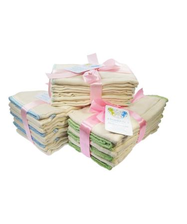 Bl mchen Cloth Diaper Prefold - 6 Organic Cotton Pieces | Regular Size | Eco-Friendly Baby Diapers for International Shipping - Buy Online on GoSupps.com