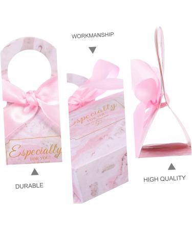 HOMSFOU 50 Sets Candy Box Wedding Party Favor Boxes Chritmas Candy Wedding Boxes Hawaiian Paper Favor Boxes Birthday Candy Bags Chrismas Candy Paper and Ribbon Chocolate Box Baby Gift Box 1 count (Pack of 1) Pink - Buy Online on GoSupps.com