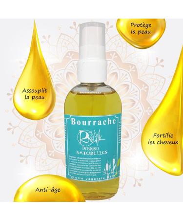 Ressources Naturelles Borage Vegetable Oil 100 ml - Buy Online on GoSupps.com