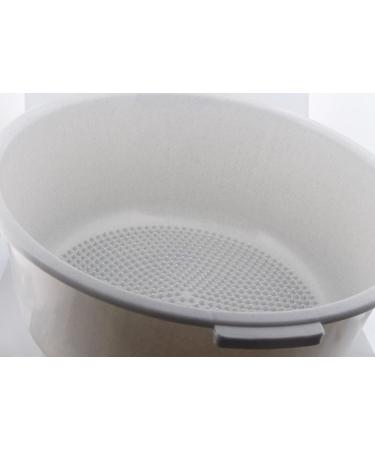 Kosmetex Foot Bath Bowl with Massage Knobs | 40cm Foot Tub for Relaxing Soaking & Sole Relief - Buy Online on GoSupps.com