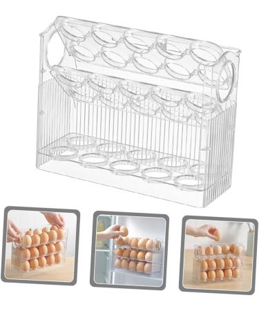 PRETYZOOM Egg Storage Box Eggs Egg Holder for Fridge Refrigerator Egg Rack Household Egg Holder Dog Tray - Buy Online on GoSupps.com