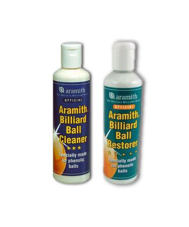 Aramith Phenolic Billiard Ball Care Cleaner and Restorer Set