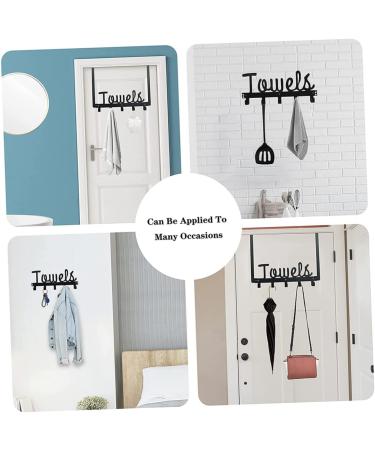 RORPOIR Coat Hangers Hat Hanger Over The Door Rack Nail- Coat Hook Hat Hook Door Hanging Back Door - Buy Online on GoSupps.com