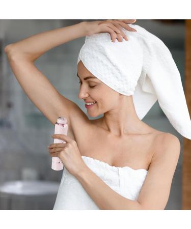 Bikini shaver for women bikini shaver cordless double head shaver for body facial hair remover care kit for face lips chin armpit legs Pink - Buy Online on GoSupps.com