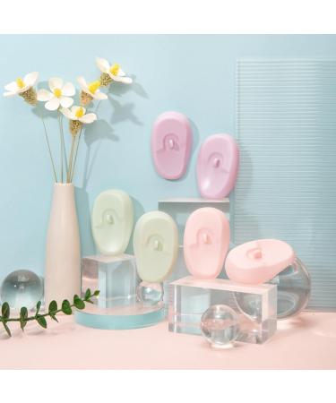 FRCOLOR 3 Pairs Ear Covers for Hairdressing, Shower, and Salon - Silica Gel Hair Dye Protectors - Buy Online on GoSupps.com