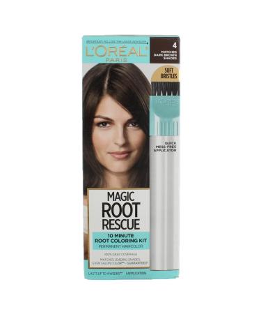 L'Oreal Root Rescue #4 Dark Brown - 1ct | International Shipping Available - Buy Online on GoSupps.com
