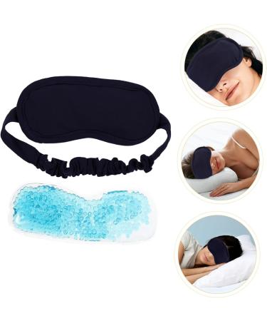 FOMIYES 1 Set Gel Eye Mask Blindfolds for Reusable Eye Mask for Puffy Eyes Hot Cold Bead Eye Mask Eye Relief Eye Gel Kids Eye Patch Eye Patch for Night Eye Goggles Cotton Travel Detachable As Shown 17X9X1CM - Buy Online on GoSupps.com