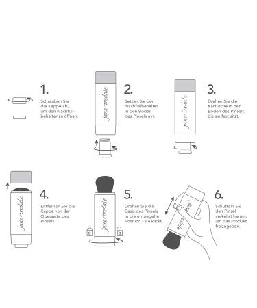 Jane Iredale Powder-Me SPF Brush - Tanned - 3er Refill | International Shipping Available - Buy Online on GoSupps.com