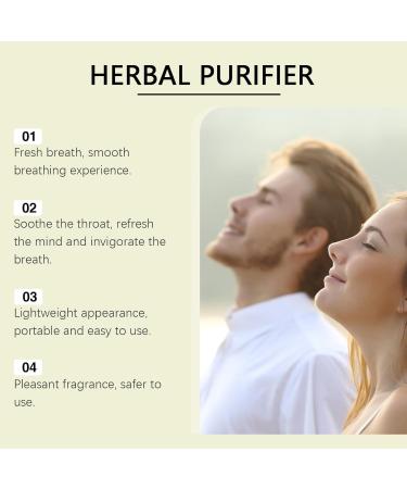 Mullein Diffuser Pen Upgraded with Extracts of Mullein Thyme and Mint for Cleansing Lungs Improving Breathing and Oral Air Freshening 600 Uses 1 Stick 1 Pack - Buy Online on GoSupps.com