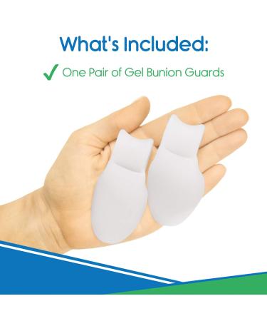 Vivesole Silicone Toe Separator for Bunions - Orthopedic Bunion Cushion and Straightener - 2 Pack - Buy Online on GoSupps.com