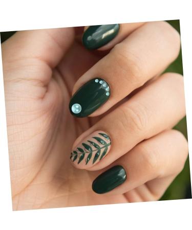 minkissy 5pcs 1 Nail Resin Drill Nail Decorations for Nail Art Nail Jewelry Nail Art Decoration Nail Accessories Nails Decoration House Accessories for Home Pearlescent Decorative Nails 0.8X0.8cmx5pcs As Shown 2x5pcs - Buy Online on GoSupps.com