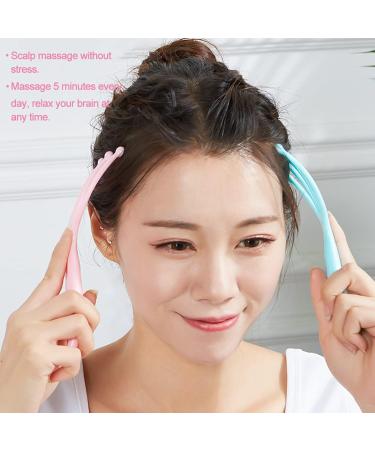 BAQI Scalp Massager - Handheld Stress Relief & Relaxation Tool | 4 Pack for Home Office & Travel - Buy Online on GoSupps.com