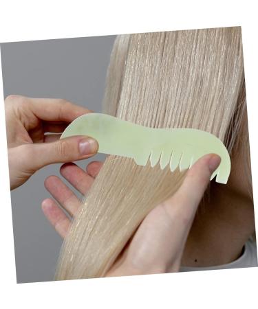 Anneomas 2-Piece Jade Comb Set | Scalp Massage Tools for Acupressure & Relaxation - Buy Online on GoSupps.com